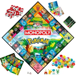 HASBRO Juegos De Mesa|Monopoly Pokémon