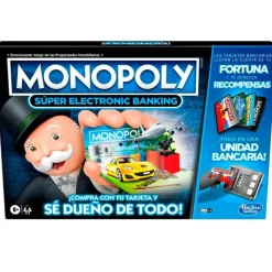 HASBRO Juegos De Mesa|Monopoly Súper Electronic Banking