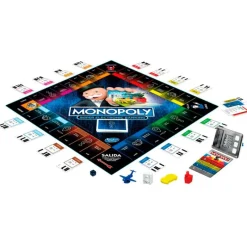 HASBRO Juegos De Mesa|Monopoly Súper Electronic Banking