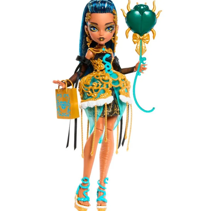 MATTEL Monster High Colección Cumplespantos Muñeca Cleo de Nile- Monster High Colección|Halloween