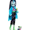 MATTEL Monster High Colección|Halloween|Monster High Creepover Party Muñeca Frankie Stein