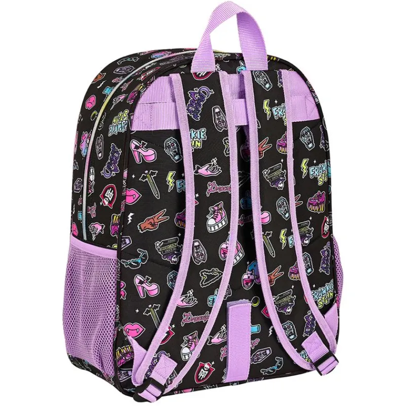 SAFTA Monster High Mochila 33cm- Escolar|Halloween