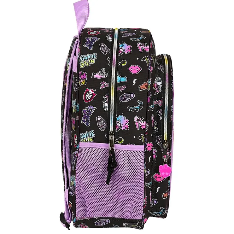 SAFTA Monster High Mochila 33cm- Escolar|Halloween
