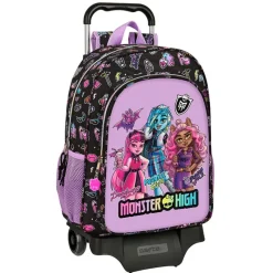 SAFTA Monster High Mochila con Carrito- Halloween|Escolar