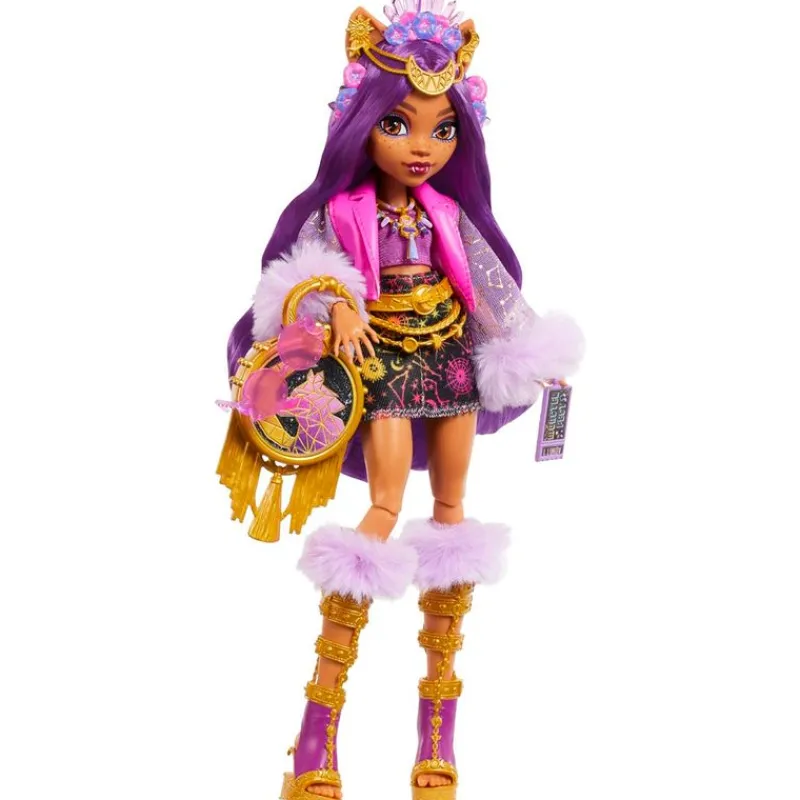 MATTEL Monster High Monster Fest Muñeca Clawdeen Wolf- Monster High Colección|Halloween