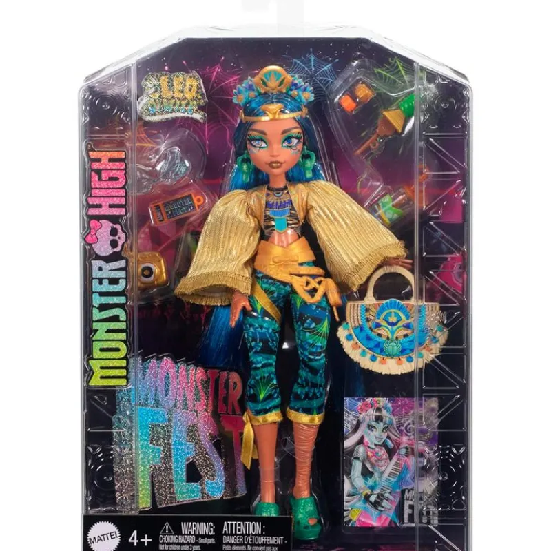 MATTEL Monster High Colección|Halloween|Monster High Monster Fest Muñeca Cleo de Nile