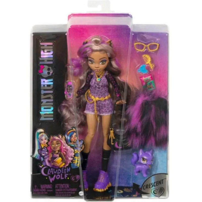 MATTEL Monster High Colección|Halloween|Monster High Muñeca Clawdeen Wolf