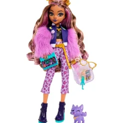 MATTEL Monster High Colección|Halloween|Monster High Muñeca Clawdeen Wolf G3 Core Refresh