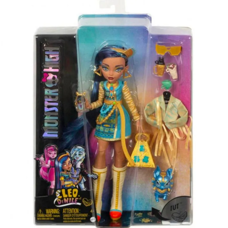 MATTEL Monster High Colección|Halloween|Monster High Muñeca Cleo de Nile