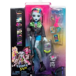 MATTEL Monster High Colección|Halloween|Monster High Muñeca Frankie Stein G3 Core Refresh