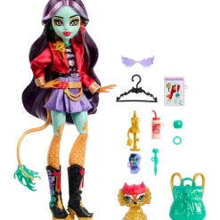 MATTEL Monster High Muñeca Jinafire Long G3- Monster High Colección|Halloween