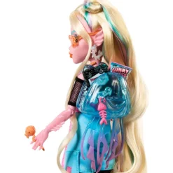 MATTEL Monster High Muñeca Lagoona Blue G3 Core Refresh- Monster High Colección|Halloween