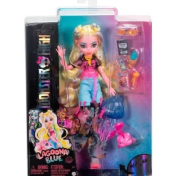 MATTEL Monster High Muñeca Lagoona Blue G3 Core Refresh- Monster High Colección|Halloween