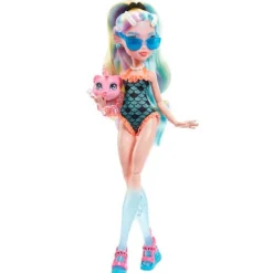 MATTEL Monster High Muñeca Lagoona Blue- Monster High Colección|Halloween
