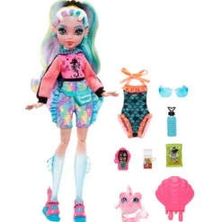 MATTEL Monster High Muñeca Lagoona Blue- Monster High Colección|Halloween