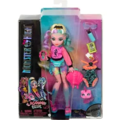 MATTEL Monster High Muñeca Lagoona Blue- Monster High Colección|Halloween