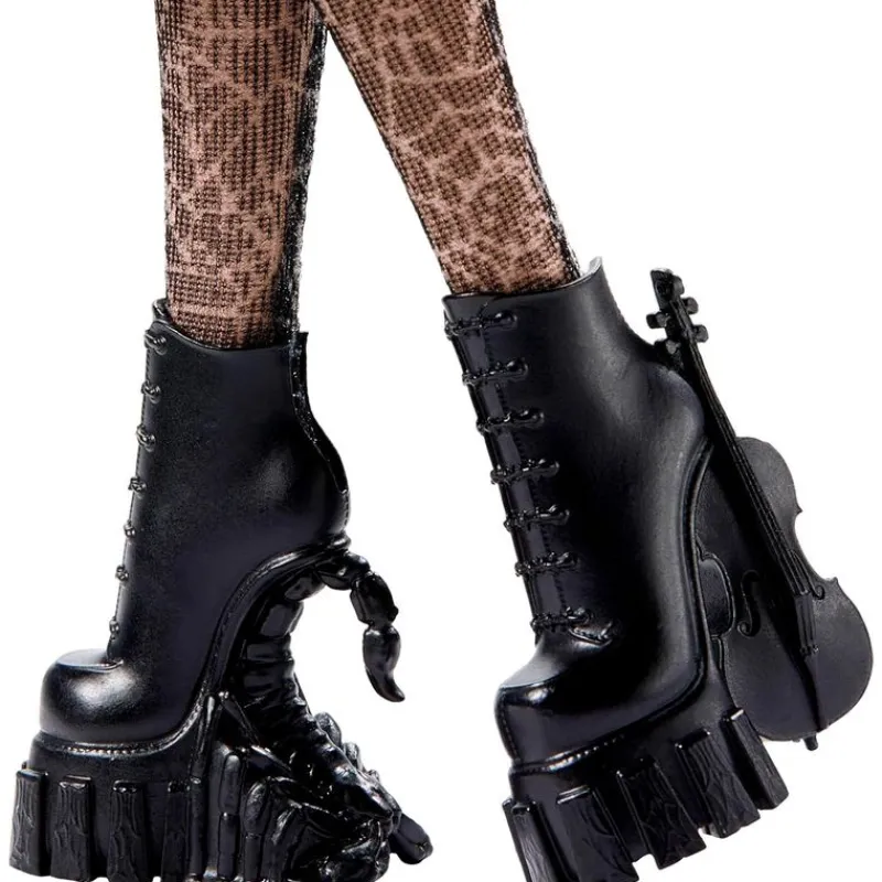 MATTEL Monster High Muñeca Miércoles Addams Uniforme- Monster High Colección|Muñecas