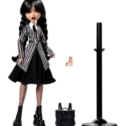 MATTEL Monster High Muñeca Miércoles Addams Uniforme- Monster High Colección|Muñecas