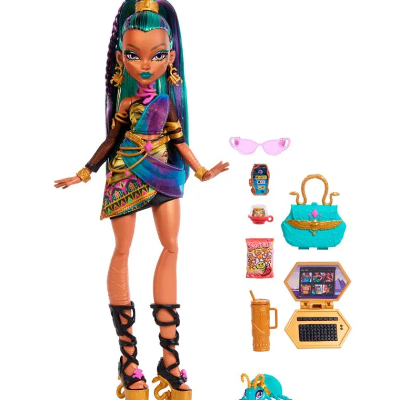 MATTEL Monster High Colección|Halloween|Monster High Muñeca Nefera De Nile G3
