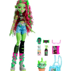 MATTEL Monster High Colección|Halloween|Monster High Muñeca Venus McFlytrap G3