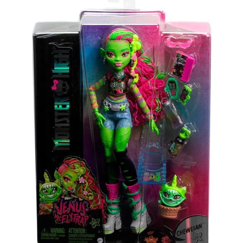 MATTEL Monster High Colección|Halloween|Monster High Muñeca Venus McFlytrap G3