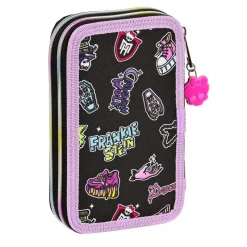 SAFTA Halloween|Escolar|Monster High Plumier doble