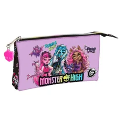 SAFTA Monster high Portatodo Triple- Halloween
