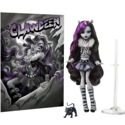 MATTEL Monster High Colección|Muñecas|Monster High Reel Drama Muñeca Clawdeen