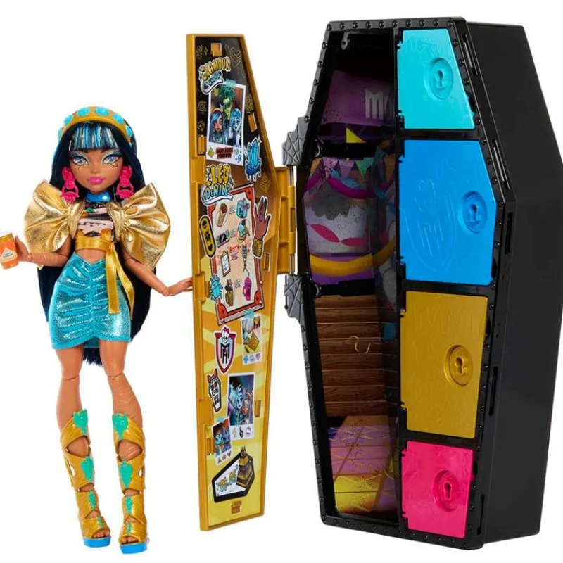 MATTEL Monster High Colección|Halloween|Monster High Skulltimate Secrets Muñeca Cleo