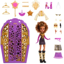 MATTEL Monster High Skulltimate Secrets Hauntlywood Mysteries Clawdeen- Monster High Colección|Muñecas