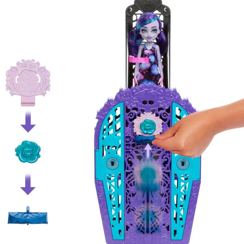 MATTEL Monster High Colección|Halloween|Monster High Skulltimate Secrets Jardín Misterioso Twyla