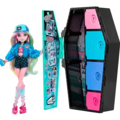 MATTEL Monster High Skulltimate Secrets Muñeca Lagoona- Monster High Colección|Halloween