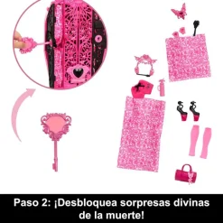 MATTEL Monster High Colección|Halloween|Monster High Skulltimate Secrets S4 Draculaura