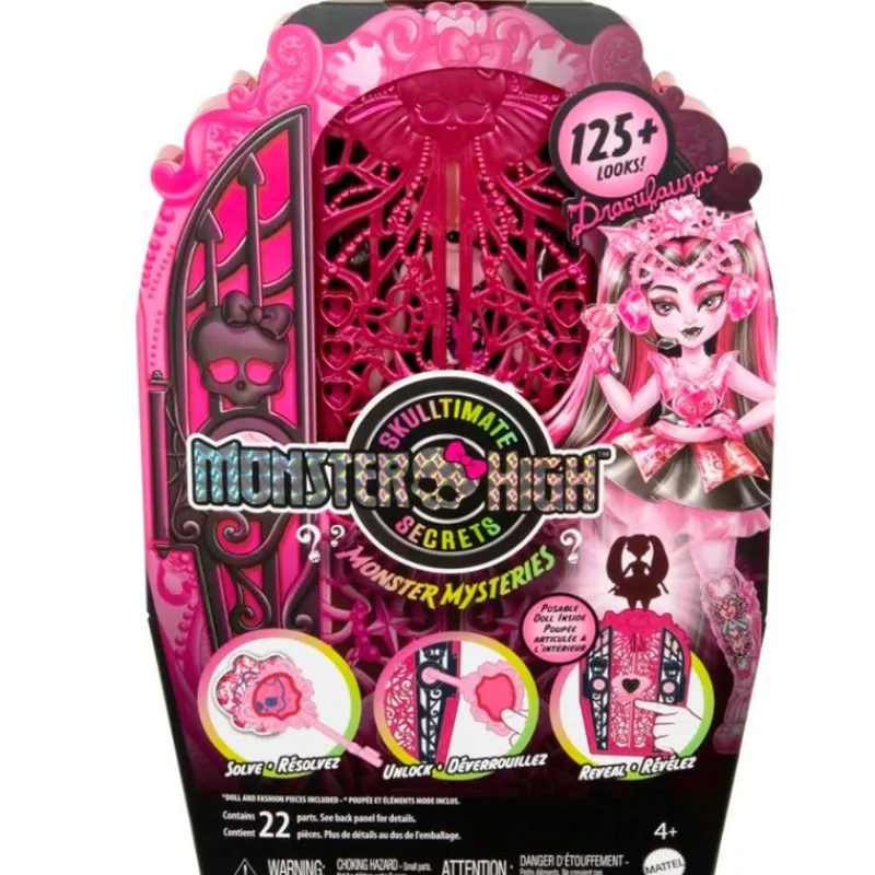 MATTEL Monster High Colección|Halloween|Monster High Skulltimate Secrets S4 Draculaura
