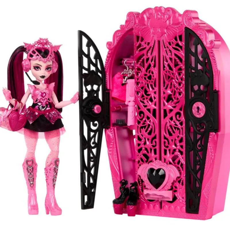 MATTEL Monster High Colección|Halloween|Monster High Skulltimate Secrets S4 Draculaura