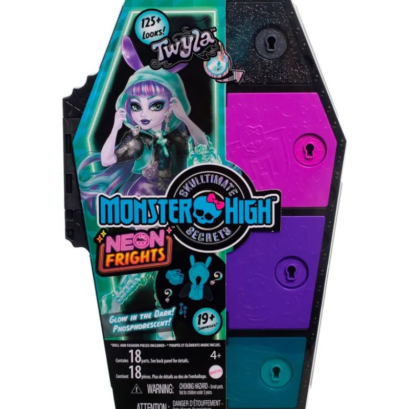 MATTEL Monster High Colección|Halloween|Monster High Skulltimate Secrets Neon Twyla