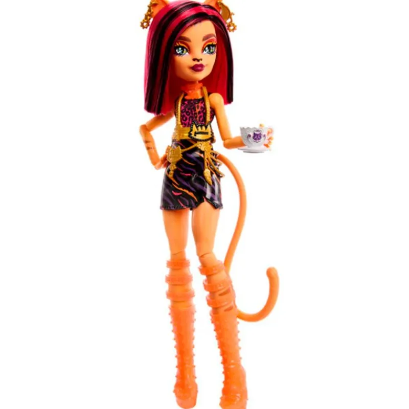 MATTEL Monster High Colección|Halloween|Monster High Skulltimate Secrets Neon Toralei