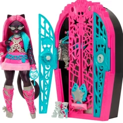 MATTEL Monster High Skulltimate Secrets Hauntlywood Mysteries Catty Noir- Monster High Colección|Halloween