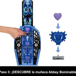 MATTEL Monster High Skulltimate Secrets S4 Abbey- Monster High Colección|Halloween