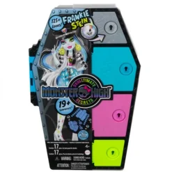 MATTEL Monster High Skulltimate Secrets Muñeca Frankie- Monster High Colección|Halloween