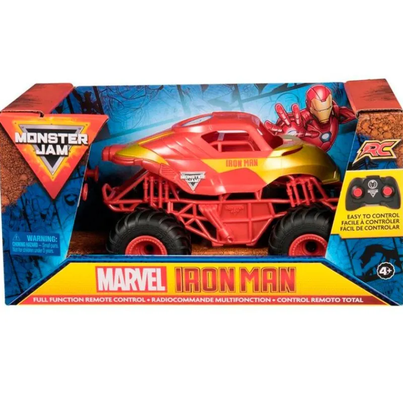 SPIN MASTER Monster Jam Iron Man Vehículo R/C- Coches Radio Control (R/C)