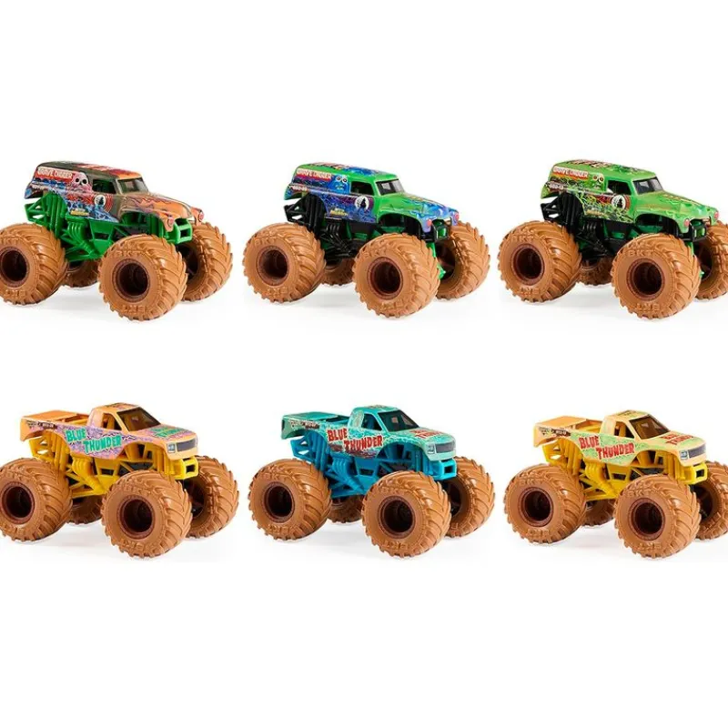 SPIN MASTER Vehículos, Trenes Y Parkings|Monster Jam Mystery Mudde Escala 1:64 STD