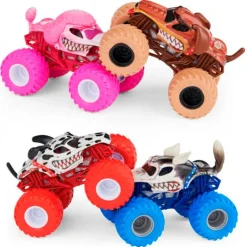 SPIN MASTER Vehículos, Trenes Y Parkings|Monster Jam Pack Coches Escala 1:64 Surtido