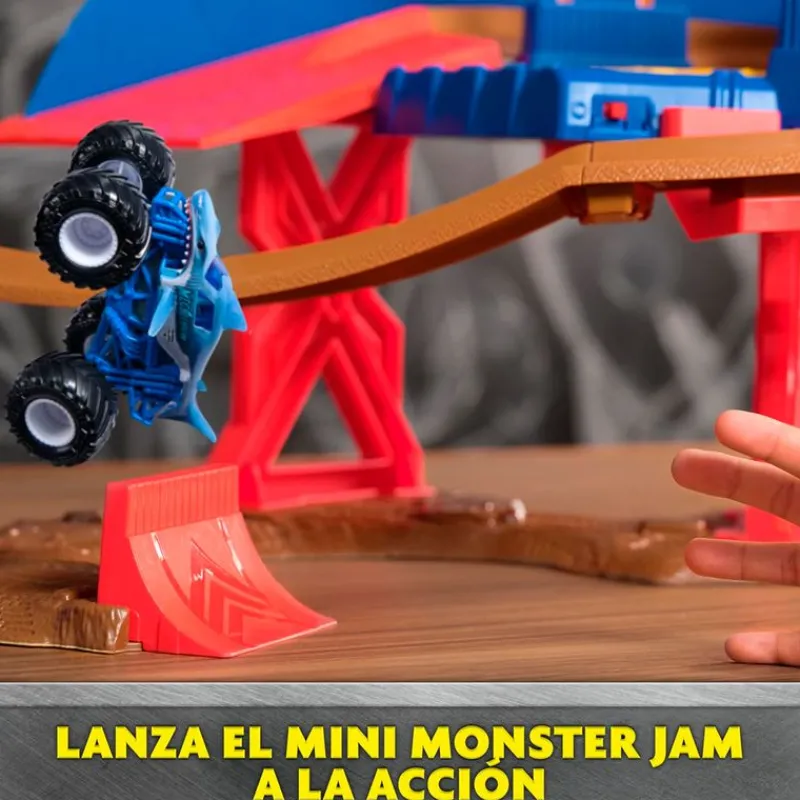 SPIN MASTER Vehículos, Trenes Y Parkings|Monster Jam Supercharge Speedway Pista Vehículos