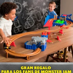 SPIN MASTER Vehículos, Trenes Y Parkings|Monster Jam Supercharge Speedway Pista Vehículos