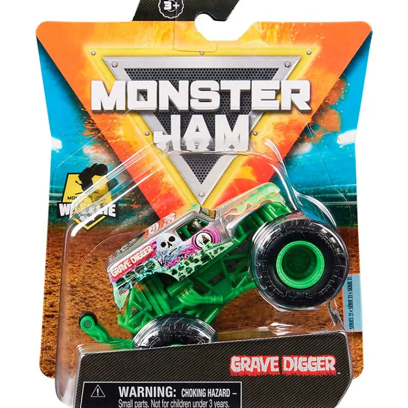 SPIN MASTER Vehículos, Trenes Y Parkings|Monster Jam Vehículo Escala 1:64 Surtido