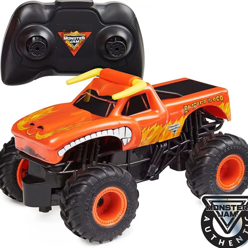 SPIN MASTER Coches Radio Control (R/C)|Monster Jam Vehículo R/C Toro Loco 1:24