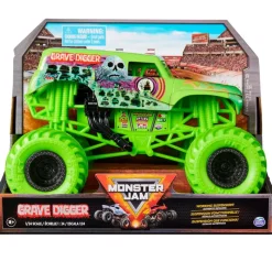 SPIN MASTER Vehículos, Trenes Y Parkings|Monster Truck Grave Digger Escala 1:24