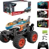 DRIM DISCOUNT Monster Truck R/C Dinosaurio Rojo- Coches Radio Control (R/C)