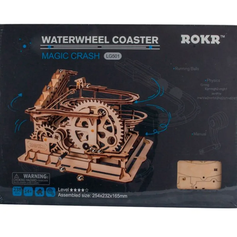 MADNESS TOYS Montaña Rusa Maqueta Madera- Juegos De Madera|Puzzles Y Construcciones